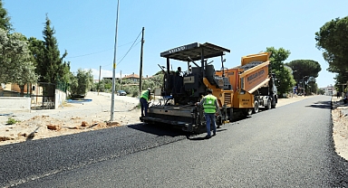 Büyükşehir Belediyesinden Kırsal Mahalle Yollarında İyileştirme Çalışması