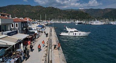 Marmaris Yat Limanı’nda Çalışmalar Tüm Hızıyla Devam Ediyor