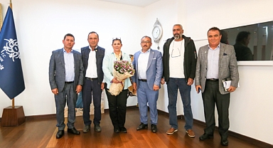 Nazilli Ziraat Odası’ndan Başkan Çerçioğlu’na Nezaket Ziyareti