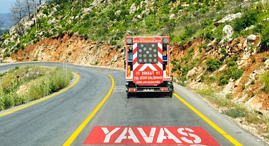 Büyükşehir Ekipleri’nden Yollarda 8 bin 453 Km Çizgi Çalışması