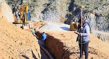 Büyükşehir, Milas’ta İçme Suyu Hat Yapımının Yüzde 98’ini Tamamladı