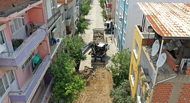 Aydın Büyükşehir Belediyesi Çine'nin Yollarını Yeniliyor