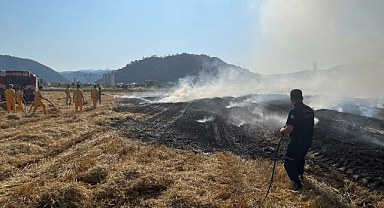 Büyükşehir Anız Yangınlarına Karşı Vatandaşları Uyardı