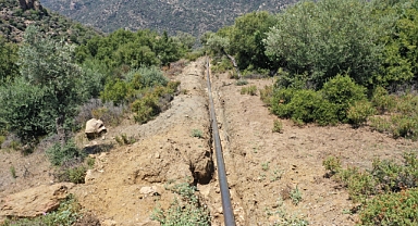 ASKİ, SÖKE KARAKAYA’YA BEŞPARMAK DAĞLARI’NIN ZİRVESİNDEN SU SAĞLADI
