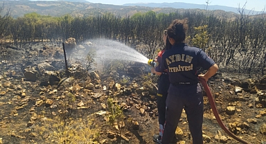 Yenipazar’daki Yangına Anında Müdahale