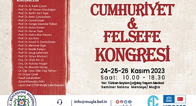 Büyükşehir Cumhuriyet ve Felsefe Kongresi Düzenliyor