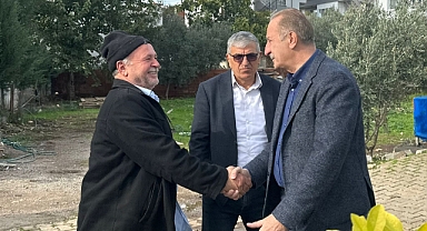 Başkan Atabay, Cumhuriyet Mahallesi’ndeki Çalışmaları Denetledi