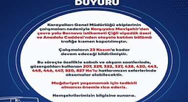 Toplu Ulaşımda Aksamalar, Yol Çalışmaları Nedeniyle Arttı