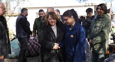 Başkan Gençay’dan Evi Yanan Aileye Yardım Eli