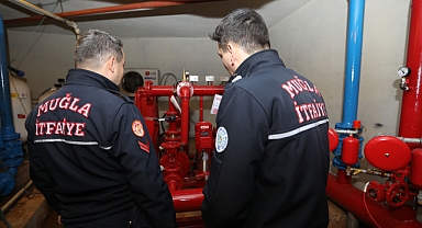 Büyükşehir Tesislerde Yangın Denetimlerine Devam Ediyor