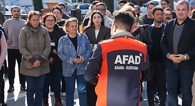 Didim’de Arama Kurtarma Eğitimleri Devam Ediyor