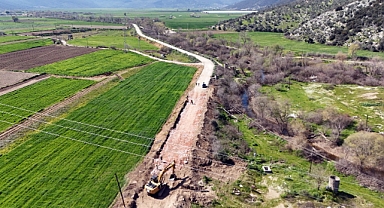 Büyükşehir’den Milas Kırsalına 80 Milyonluk Yol Yatırımı