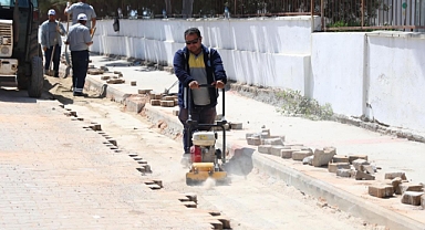 Didim’de Yol Yapım Çalışmaları Tüm Hızıyla Sürüyor