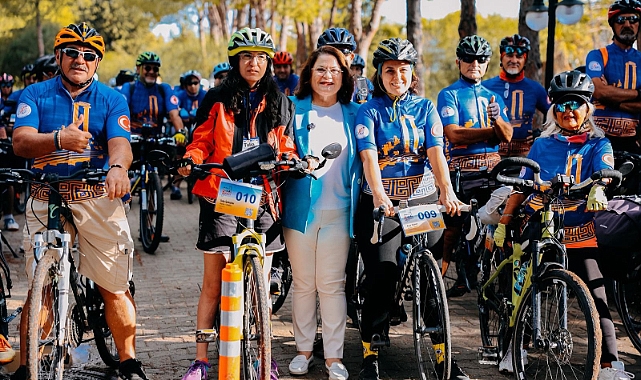 Başkan Hatice Gençay, Bisiklet Festivali’nin Startını Verdi