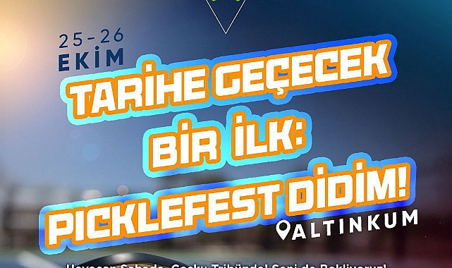 Didim’de Bir İlk: Picklefest Başlıyor