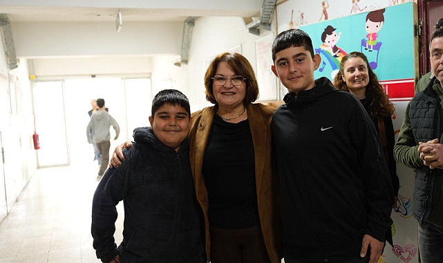 Başkan Hatice Gençay’dan Yerli Malı Haftası’nda Okul Ziyareti