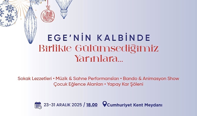 Ege’nin Kalbi Didim’de Yılbaşı Coşkusu Başlıyor