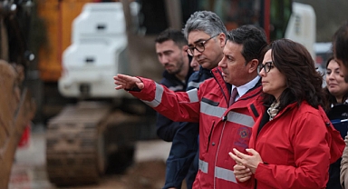 Başkan Aras, 502 Milyonluk Yol ve Altyapı Yatırımını Yerinde İnceledi