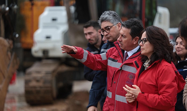 Başkan Aras, 502 Milyonluk Yol ve Altyapı Yatırımını Yerinde İnceledi