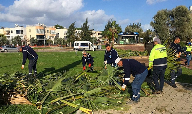 Didim Belediyesi Ekiplerinden İlçe Genelinde Yoğun Mesai