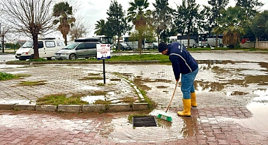 Didim Belediyesi Ekipleri Her Koşulda Sahada